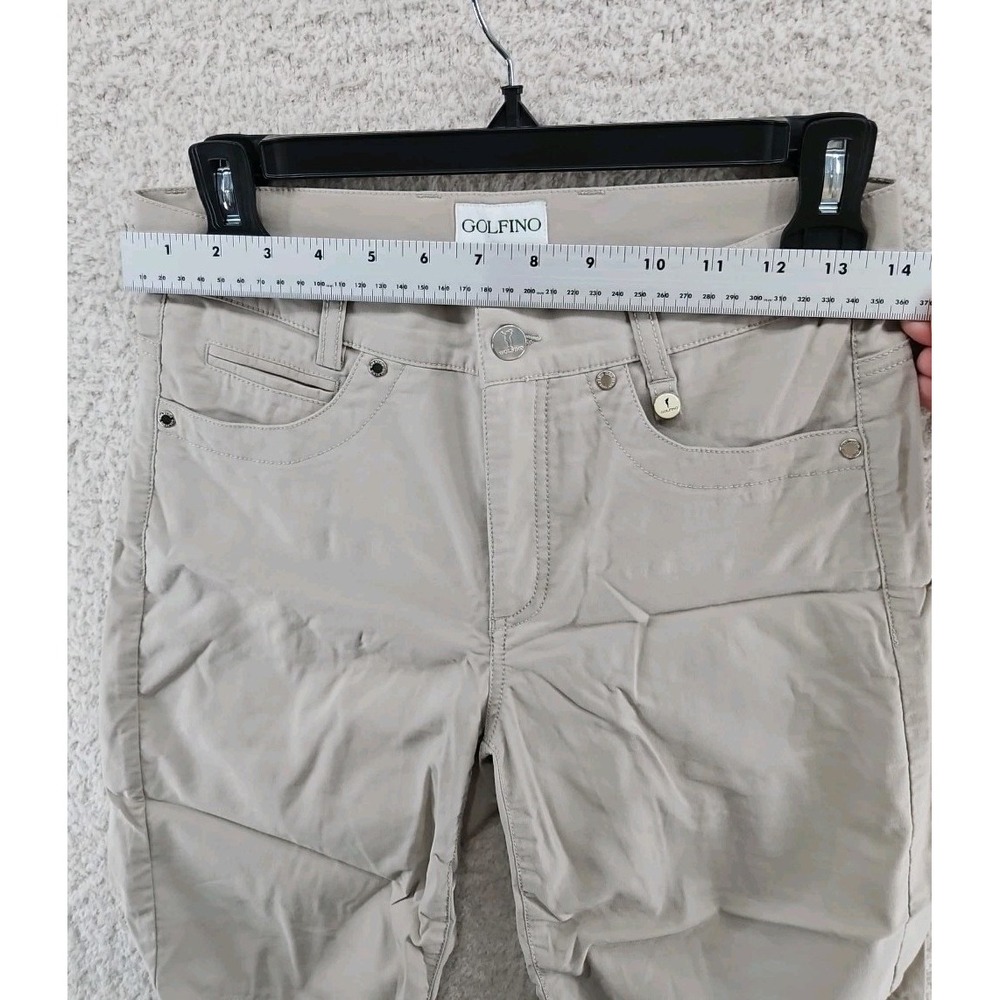 Golfino Shorts  Golf Performance Knee Length Zip Unisex X SMALL